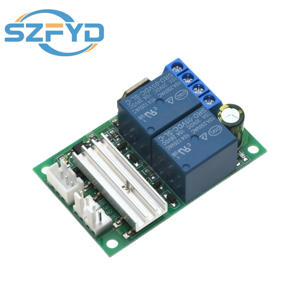 Controlador de velocidad del Motor de CC de 6-24V con interruptor Reversible PWM, módulo de velocidad ajustable hacia adelante/atrás para motores de 12V y 24V - imagen 5