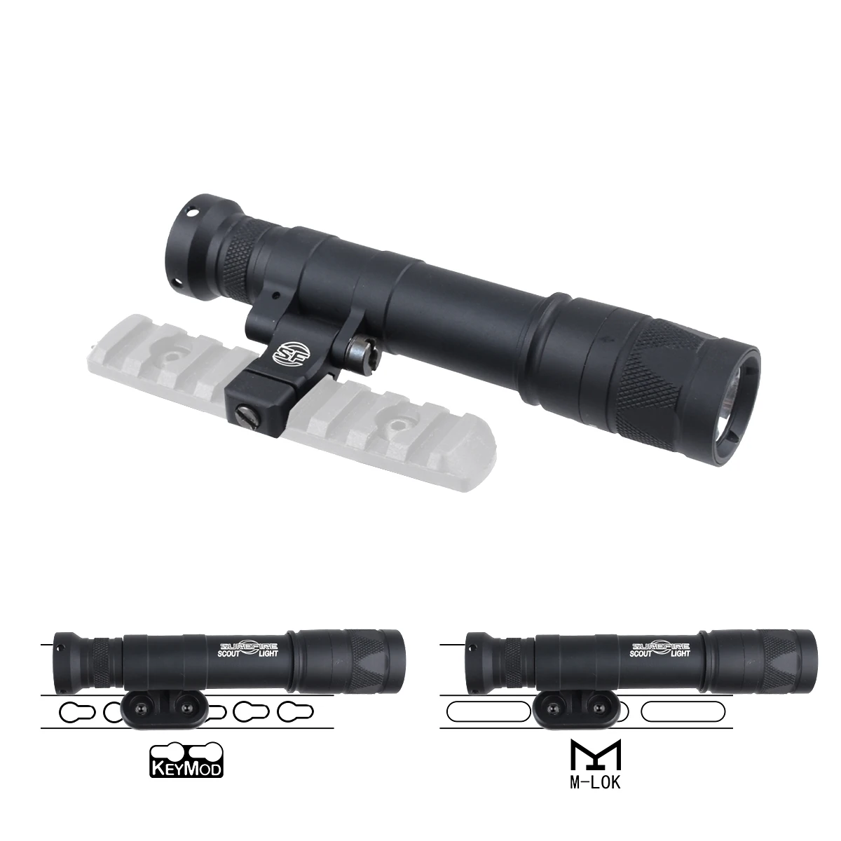 SureFire M600 Linterna Táctica LED M340V para raíl Picatinny y M-LOK - imagen 5