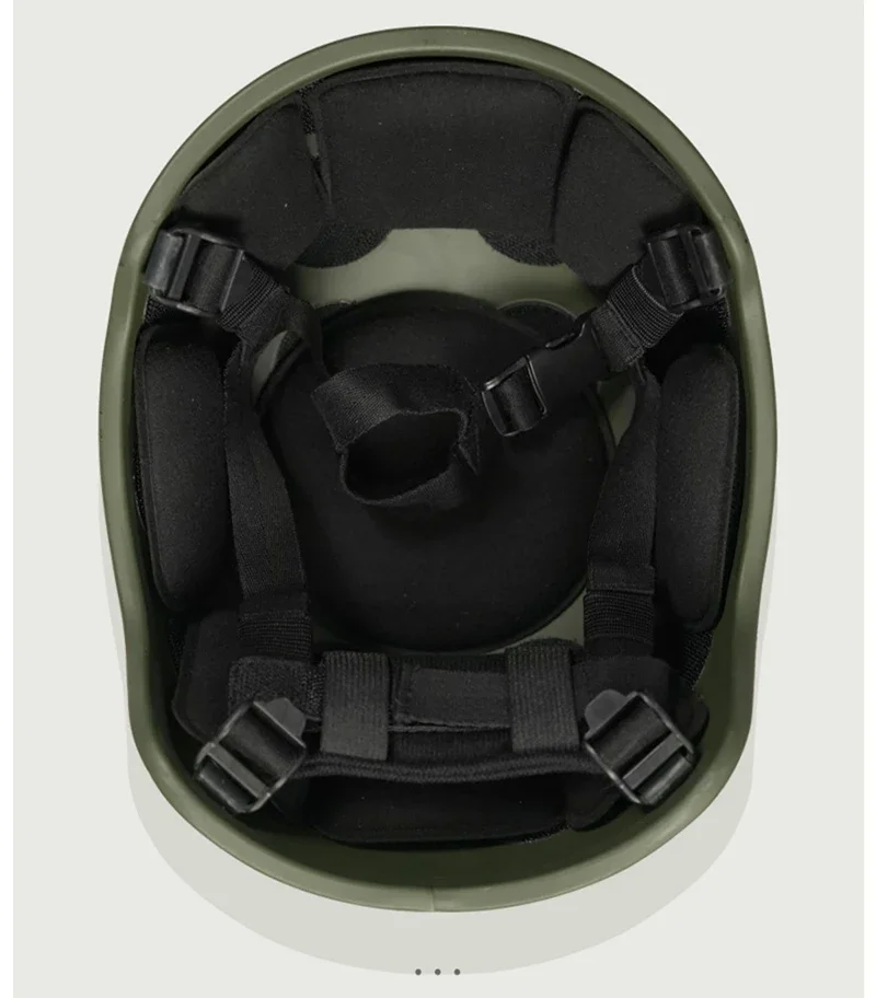 Casco de combate MICH2001 /2002/2000: carcasa táctica ABS reforzada de corte alto |   Antimotim balístico y protección de campo - imagen 2