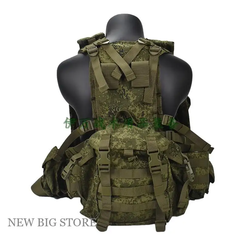 Chaleco de caza ruso 6SH117 FG ruinas camuflaje 1000D vehículo táctico 500D pequeño hombre verde camuflaje EMR - imagen 4