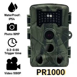 Cámara de fototrampeo infrarrojos 16 MP Full HD para fauna silvestre