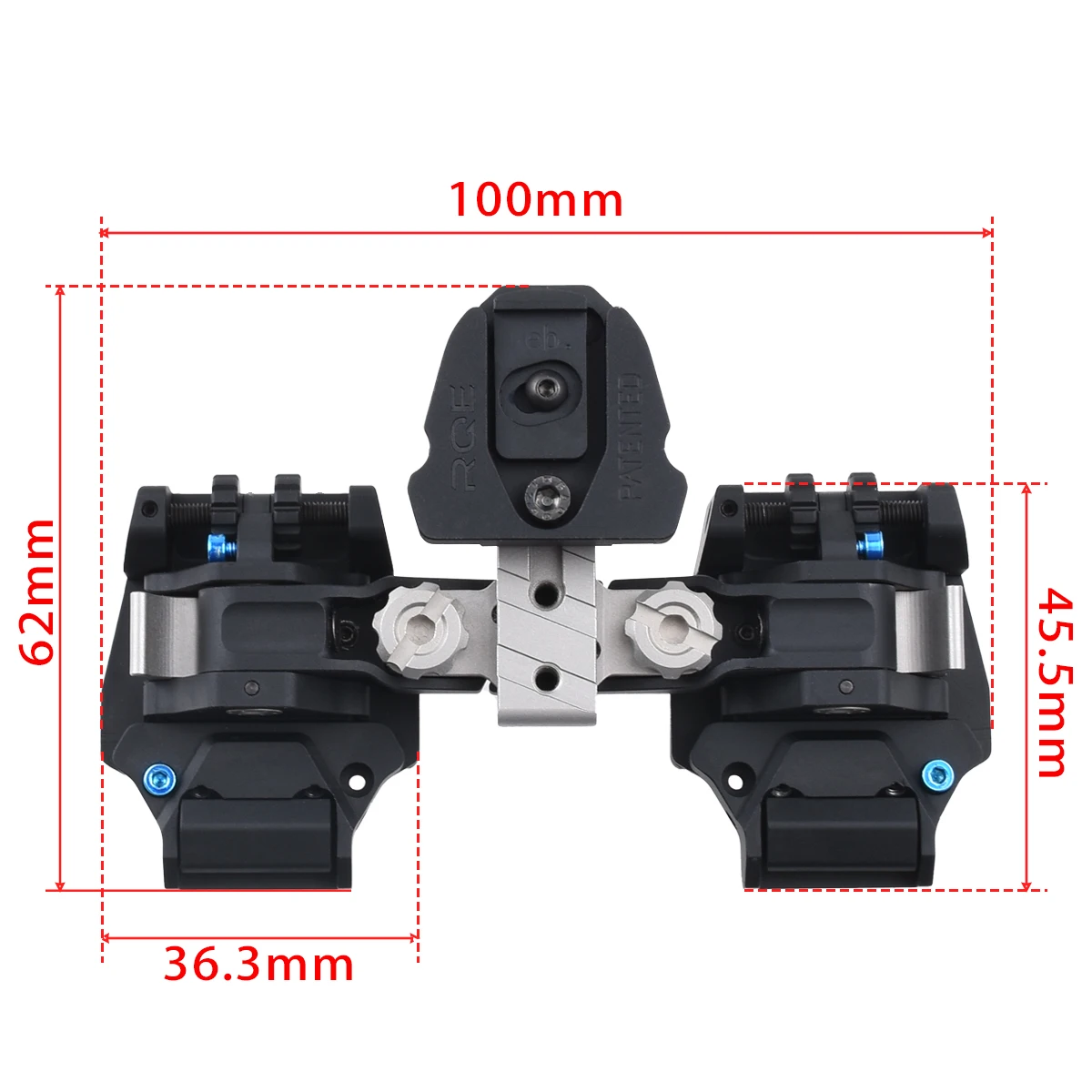 Soporte NVG Wilcox L4G24 – Montura metálica para PVS-14 - imagen 4