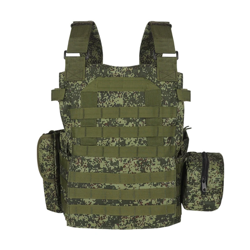 Chaleco táctico EMR ligero 6094: portador de armadura transpirable multiusos para airsoft y uso en exteriores - imagen 4