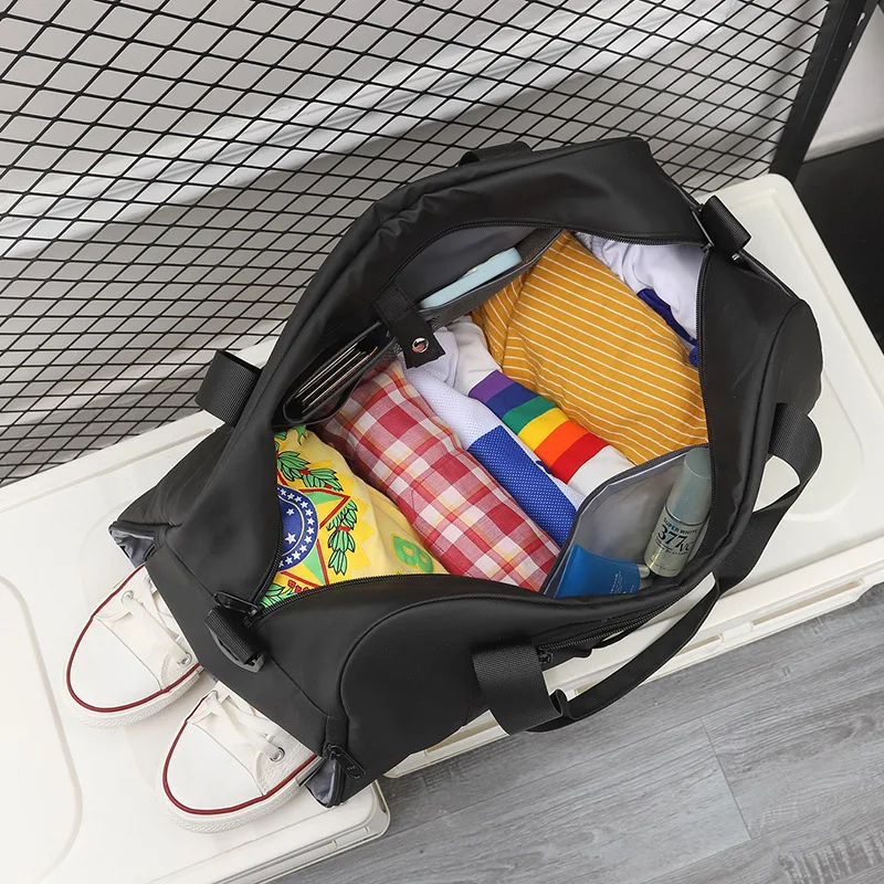 Bolsa deportiva de gimnasio para hombre y mujer, bolso de hombro de viaje para entrenamiento cruzado, escolar, de viaje - imagen 5