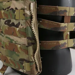 Emersongear chaleco táctico portador de placa para AVS estilo Molle Milsim caza combate senderismo deportes al aire libre entrenamiento Nylon