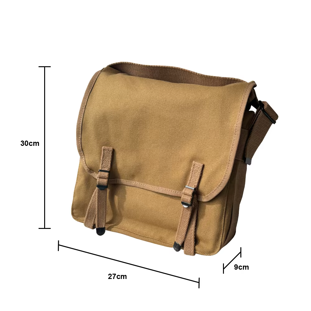 Mochila M1941 Segunda Guerra Mundial – Color caqui militar táctico - imagen 5