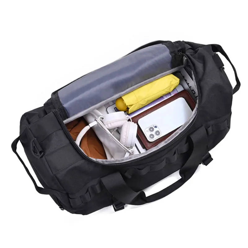 Bolsa de viaje para gimnasio y Fitness, bolso para exteriores, mochila para hombre y mujer, entrenamiento diario, viaje informal, bolsas de almacenamiento multifuncionales de gran capacidad - imagen 4