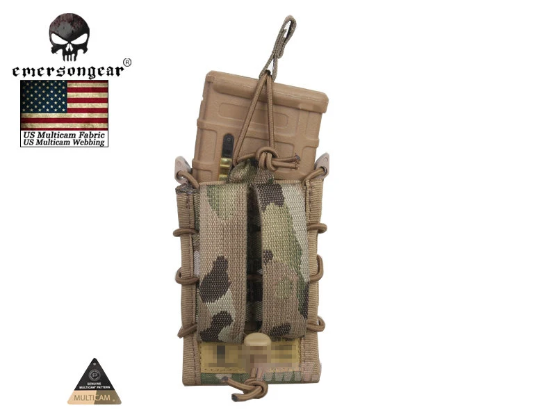 Emersongeargear Bolsa doble para revistas Airsoft MOLLE EM6346 - imagen 3