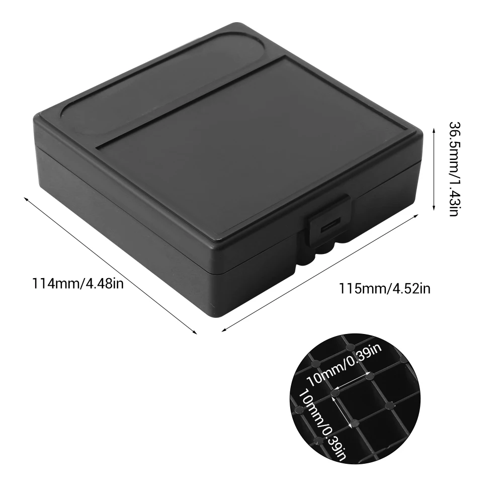Caja de munición de 9mm, caja de almacenamiento de munición táctica de 50/100 rondas, caja de balas para Rifle y pistola, soporte para cartuchos, organizador de balas portátil - imagen 5
