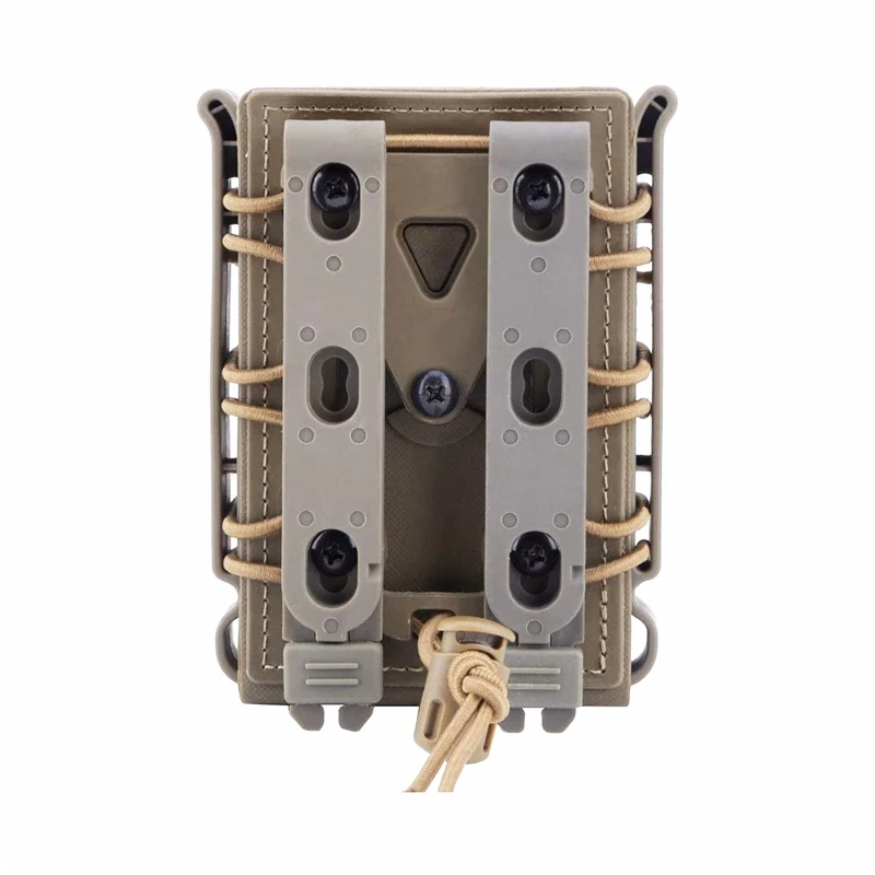 Caza 5,56, 7,62 9mm bolsa para revistas Molle Scorpion Fast Mag liberación rápida AR15 Mag funda con funda con Clip para cinturón Molle - imagen 4