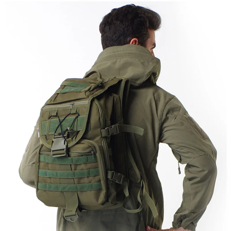 Mochila táctica X7 de 40L para hombre, sistema Molle de asalto, bolsa para acampar, senderismo, viajar, deportes al aire libre - imagen 2