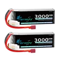 2pcs 11.4V 3000 T