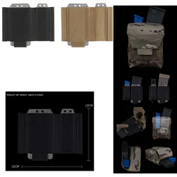 Nueva bolsa multifuncional para artículos diversos de caza (JAST), equipo fijo, adhesivo mágico, con correas elásticas simples, mango de tracción rápida