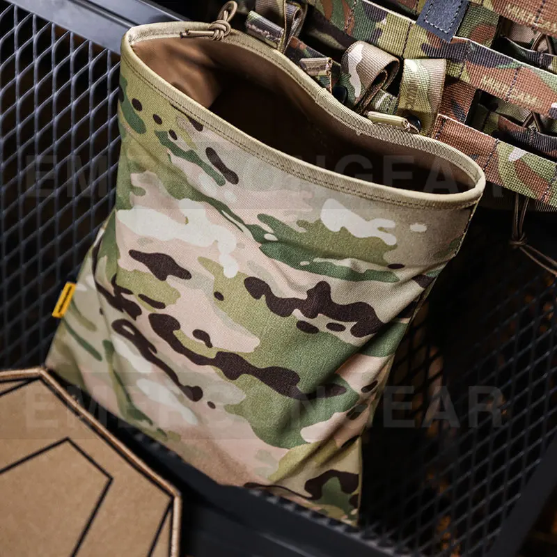 Emersongear bolsa de caída bolsa de basura plegable MOLLE organizador de utilidad caza EDC cinturón bolsillo deporte combate al aire libre 11,11 ventas - imagen 2