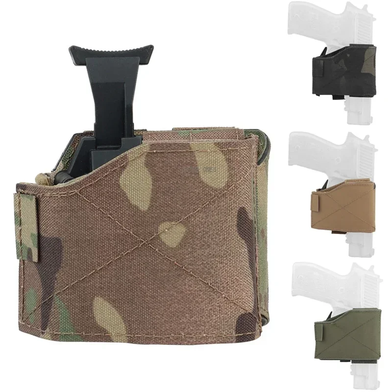 Funda táctica Universal para caza y tiro, fundas para cinturón Molle, funda de nailon para pistola Airsoft, accesorios para pistola de entrenamiento de combate