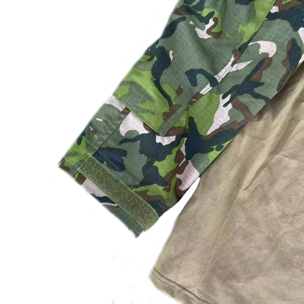 Conjunto táctico de camisa grande de cinco hojas + pantalones, conjunto de combate estilo CP, traje de combate resistente al desgarro, traje de entrenamiento de combate suave resistente al desgaste - imagen 3