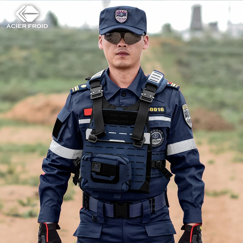 Traje de rescate de emergencia para las cuatro estaciones, traje de rescate de Construcción de Carretera, traje de entrenamiento de Montañismo al aire libre, traje reflectante - imagen 3