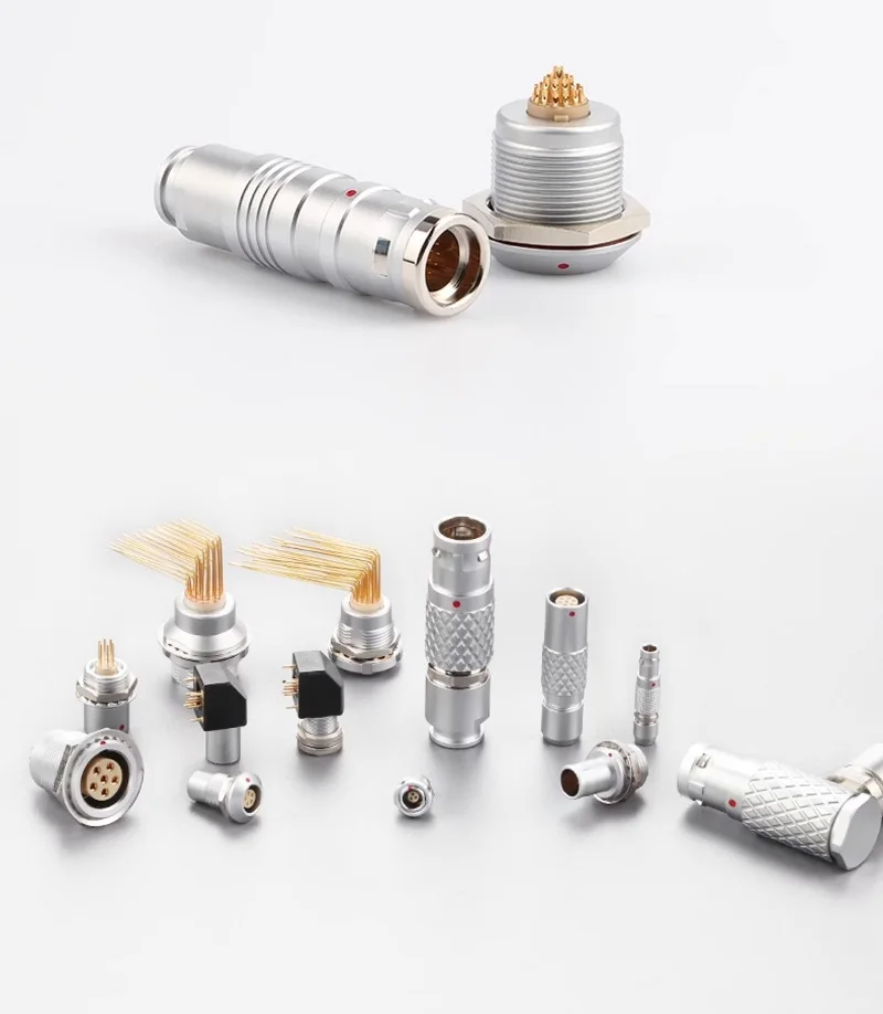 Cabeza hembra impermeable IP68 para conector