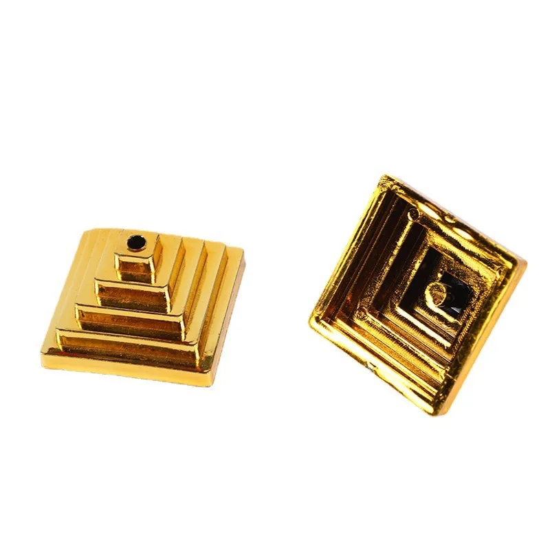 Base de plástico para asta de bandera, Base redonda y cuadrada para decoración, 10 piezas - imagen 5