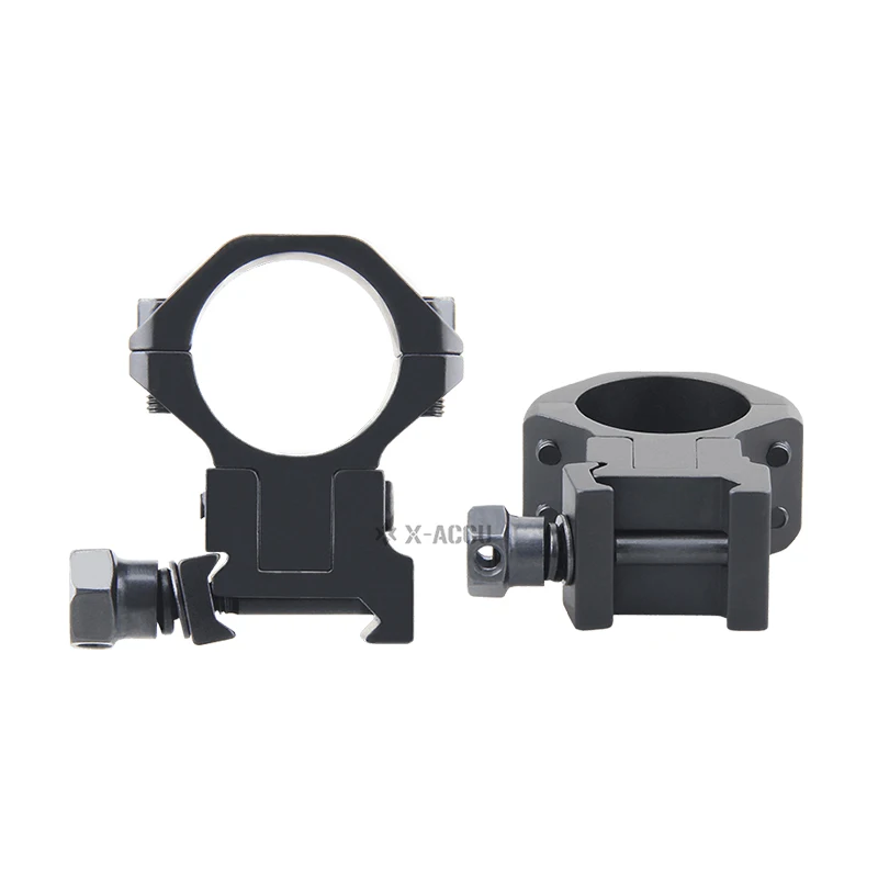 Óptica vectorial, alcance de caza de elevación ajustable de 25,4 Mm, anillos de montaje Picatinny, accesorios tácticos de cola de milano de 11Mm - imagen 4