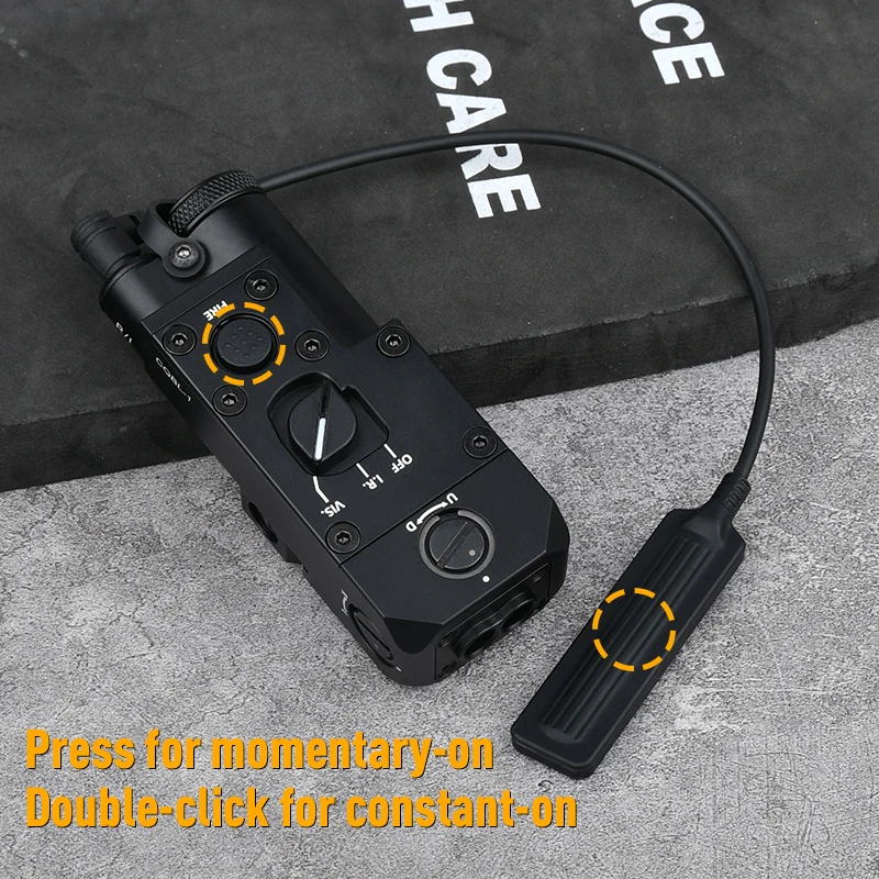 Metal CQBL todo Metal IR Pionter punto rojo puntería verde azul indicador Scout luz M300 M600 linterna Airsoft accesorio - imagen 5