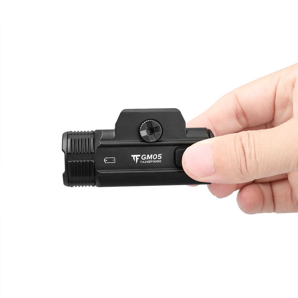 Linternas tácticas Trustfire GM05, linterna LED compacta de liberación rápida de 1050 lúmenes, USB 16340 IP65 para luces de pistola de armas de uso común - imagen 3