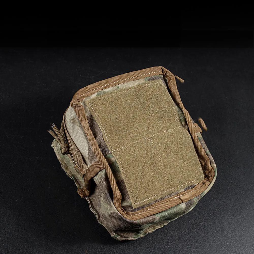 Bolsa táctica GP, bolsa cuadrada pequeña para artículos diversos, bolsa de almacenamiento con cremallera MOLLE para cintura al aire libre - imagen 5