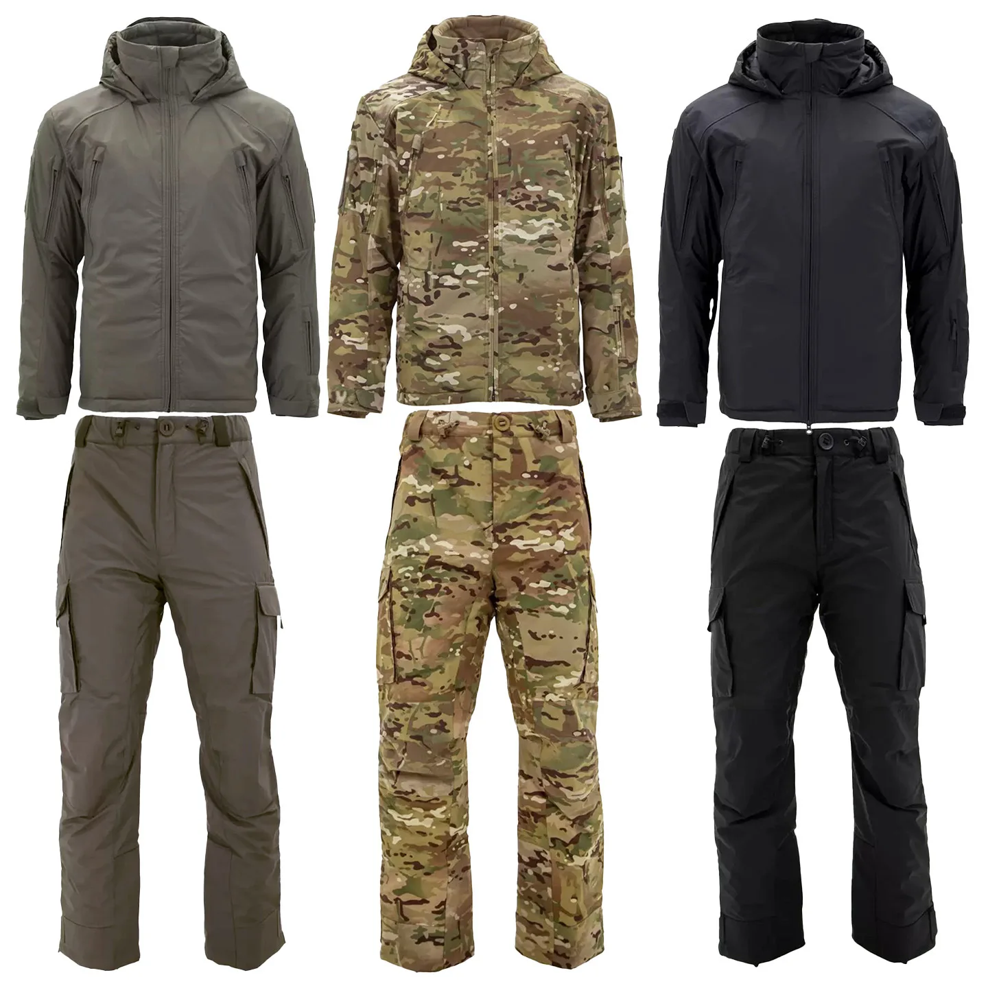 Conjunto de traje de camuflaje para senderismo al aire libre, pantalones de algodón, chaqueta de algodón para exteriores - imagen 2