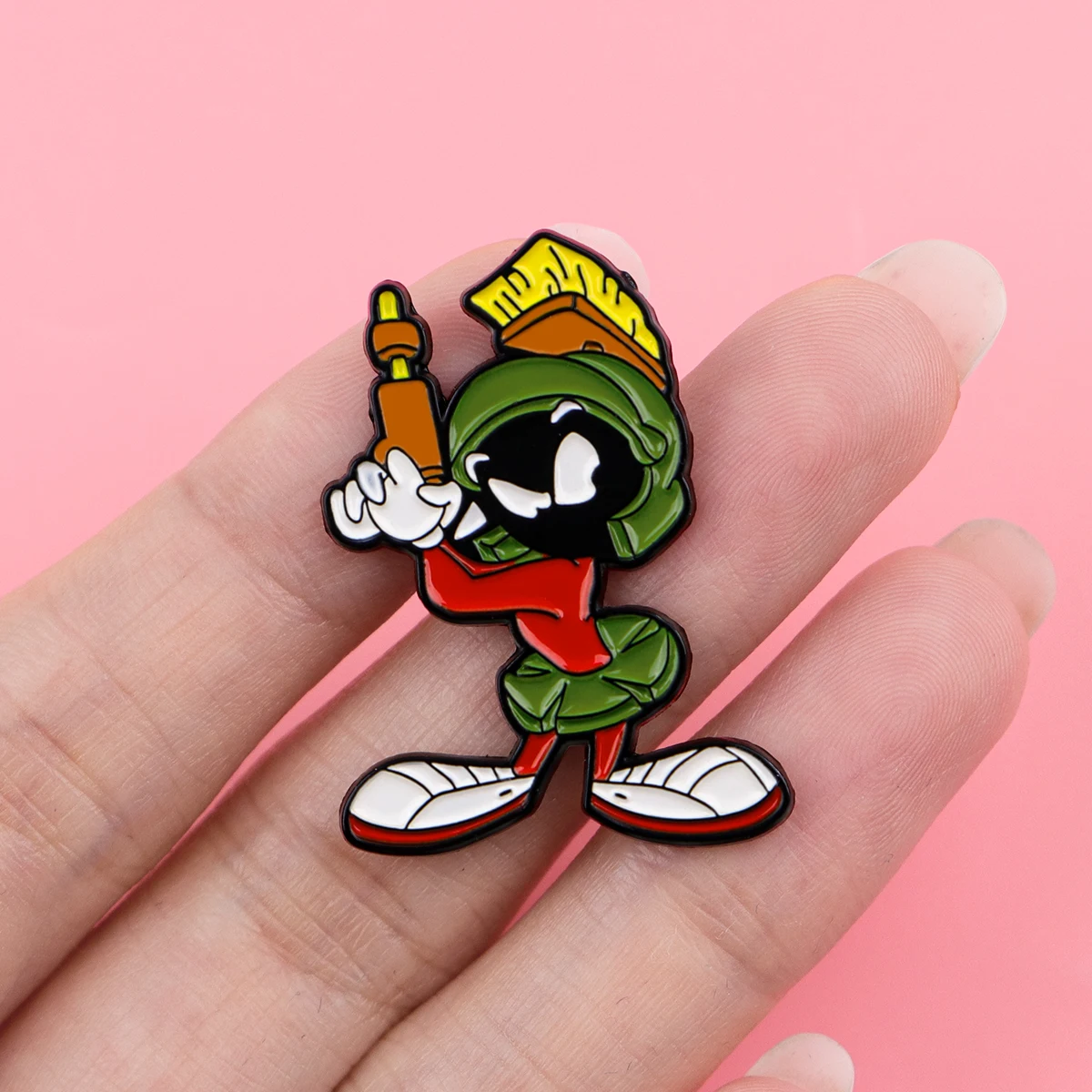 Pin esmaltado divertido para solapa, conjunto de broche de dibujos animados, decoración de ropa, alfileres de Metal, mochila, sombrero, insignia, accesorios, 5 uds. - imagen 4