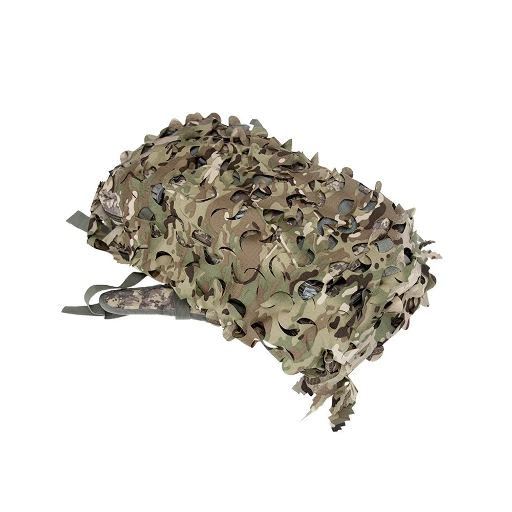 Cubierta de mochila de corte de proceso láser 60L 80L cubierta de mochila de caza de camuflaje paracaidista - imagen 5