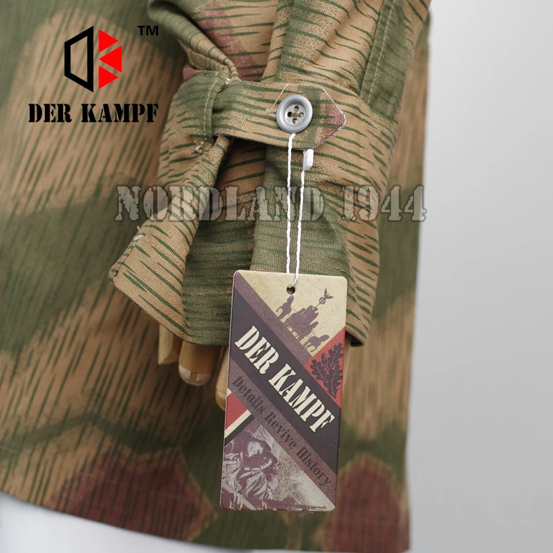 German Swamp 43/44 camuflaje té dividido camuflaje sudadera táctica Geely ropa de camuflaje - imagen 4