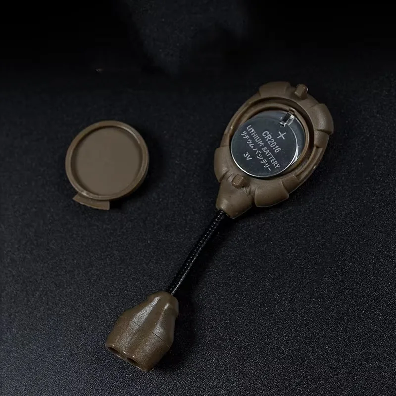 Linterna para casco de caza, pistola de aire de modo dual, luz multiusos, iluminación para casco táctico nocturno para acampar al aire libre - imagen 3