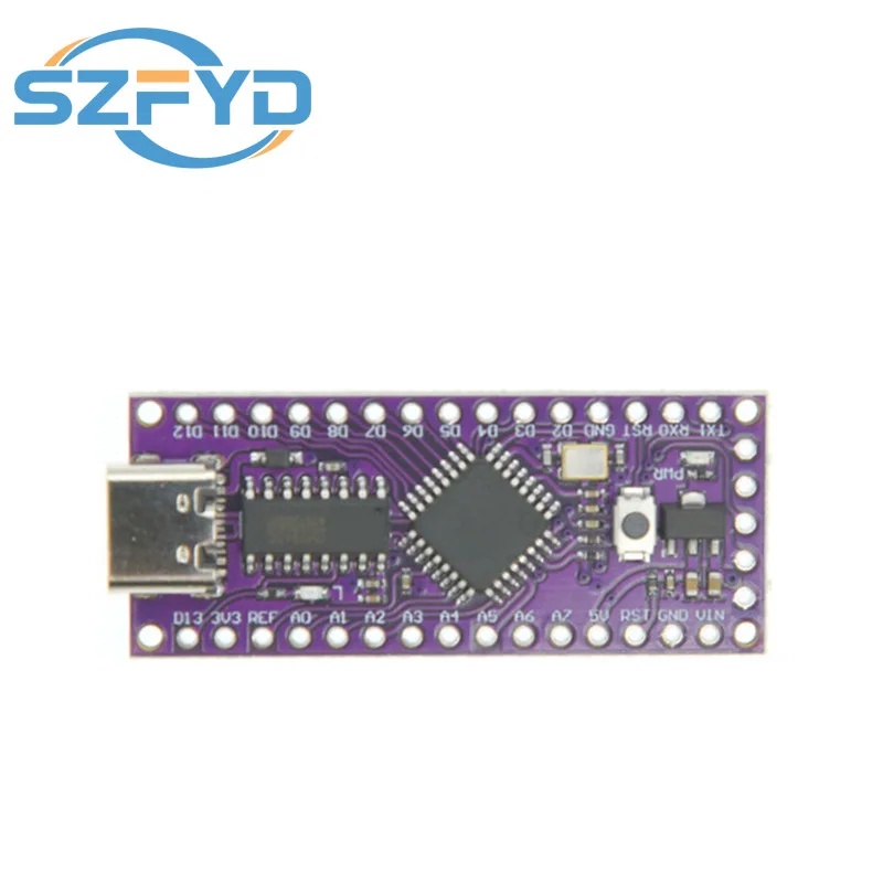 LGT8F328P-LQFP32 MiniEVB TYPE-C MICRO USB Compatible con ATMEGA328 Nano V3.0 LGT8F328P CH9340C / HT42B534-1 para Arduino - imagen 4