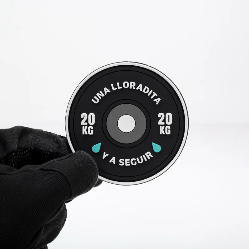 Accesorios LLORAP de 500M para parches de mochila táctica, barra de elevación de fuerza española, insignia de moral, brazalete de gancho y bucle de PVC - imagen 4