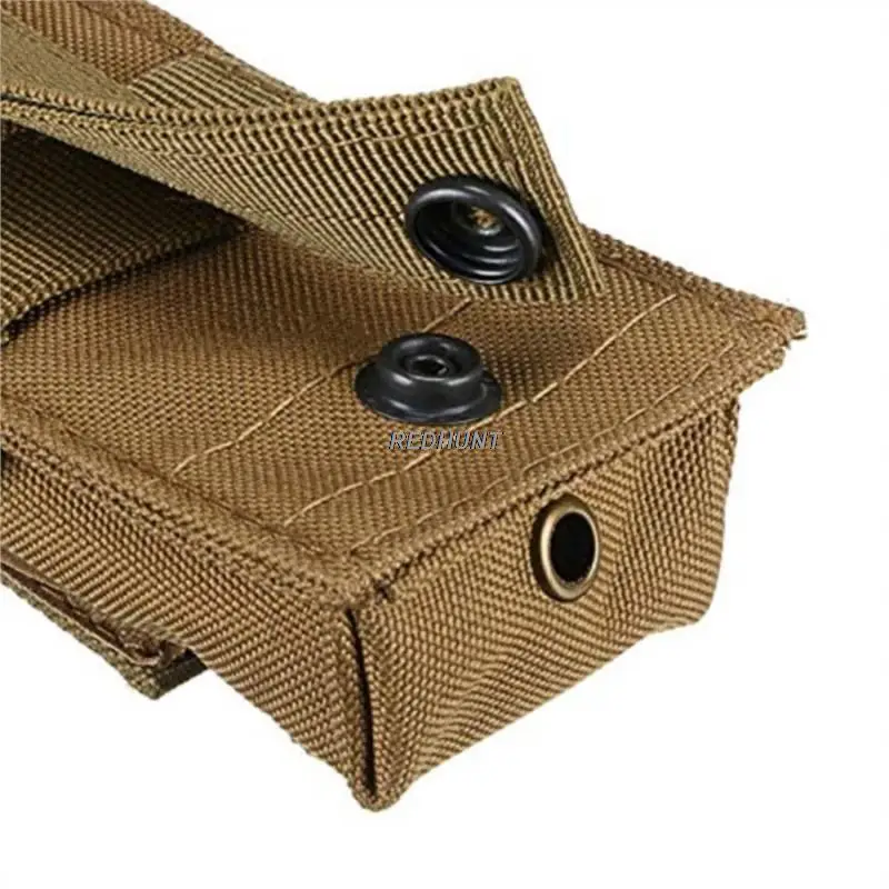 Molle táctico de 12,5x5x2,5 cm, Kit de viaje portátil, bolsa de linterna, táctico, Unsex, MOLLE, bolsa de un solo Mag, cinturón, paquete de cintura - imagen 3