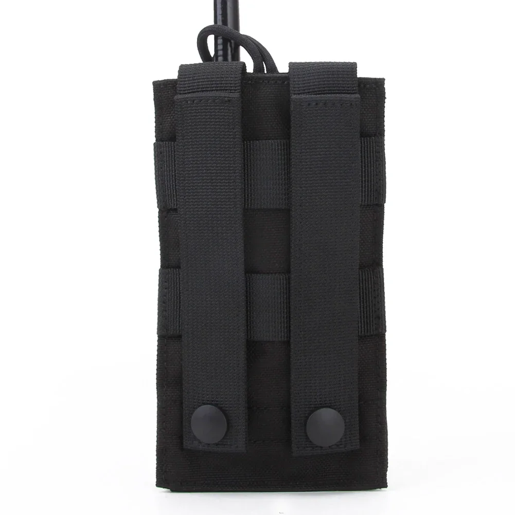 Bolsa táctica de nailon resistente para walkie talkie y cargadores - imagen 3