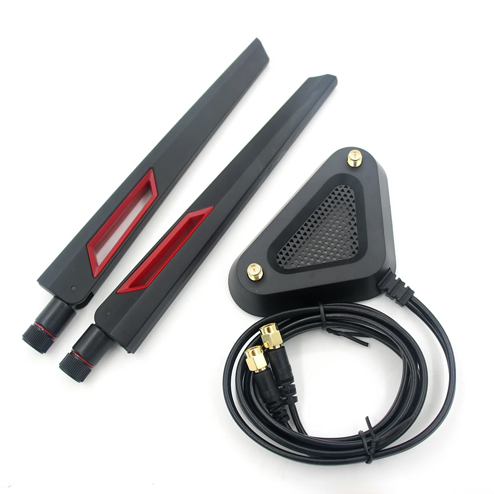 Conector SMA y diseño de doble banda