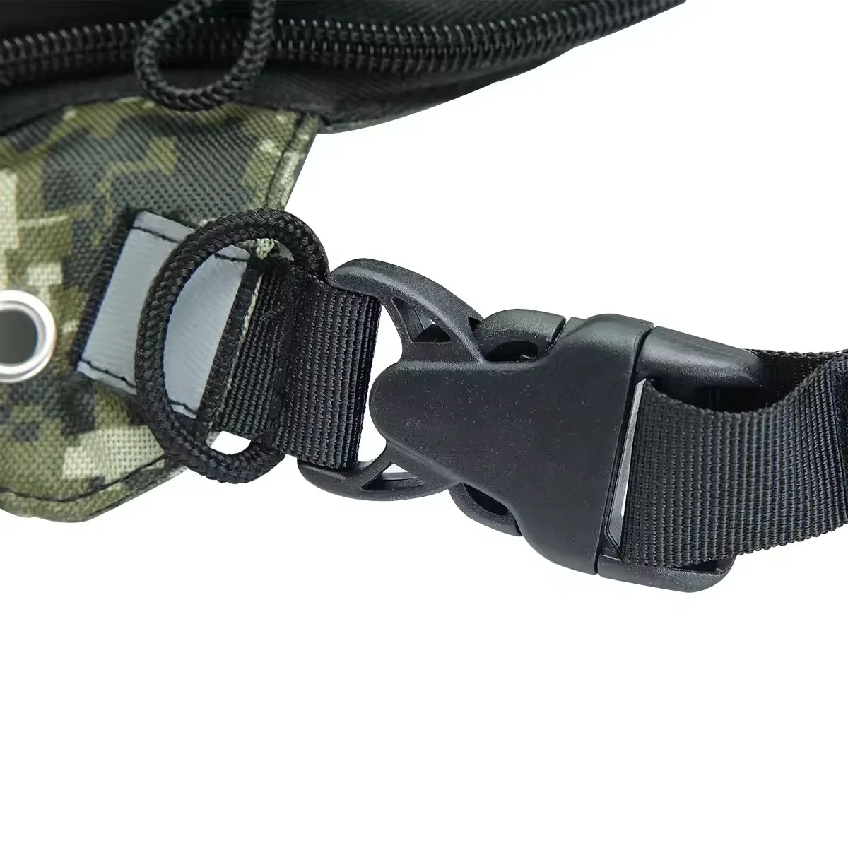 ABBREE PT-10 Walkie Talkie bolsa de bolsillo bolsas delanteras en el pecho funda táctica para Baofeng UV-5R UV-21 PRO UV-5RH Radio bidireccional - imagen 3