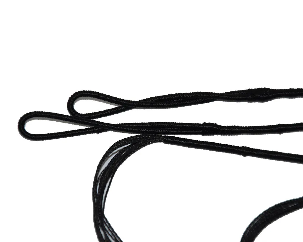El cable de neumático de Material de cuerda de arco negro se puede utilizar para la cuerda de repuesto de arco compuesto de arco recurvo se puede personalizar - imagen 5