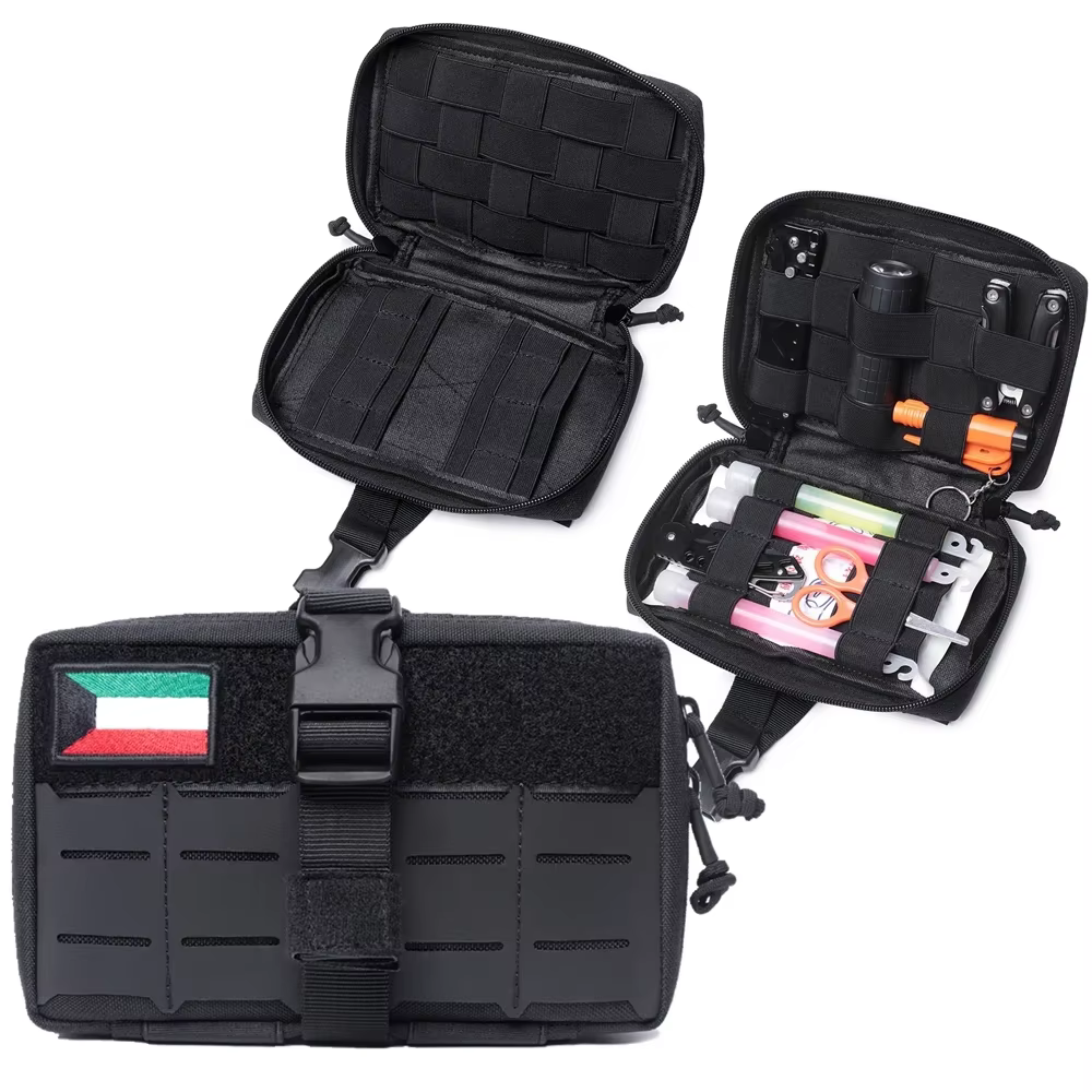 Kit médico táctico emergencias – Bolsa MOLLE cintura exterior - imagen 2