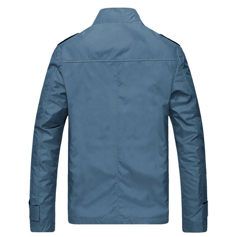 Chaqueta Bomber antipuñaladas y anticorte para hombre, moda informal, ajustada, de autodefensa, abrigo para piratería, ropa protectora de seguridad 5XL - imagen 3