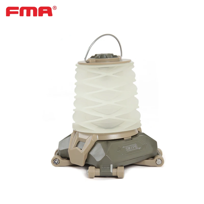 Lámpara de Camping FMA, linterna LED plegable táctica versátil, roja y blanca, para aventuras al aire libre, actividades de montañismo TB1490 - imagen 5