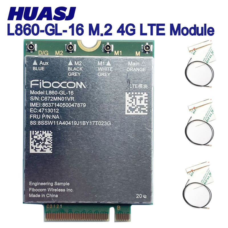 Módulo L860-GL-16 para Thinkpad T14 T14s L14 L15 P14S P15V X13 Yoga Gen3 X1 Nano Gen2 T16 P16S Gen1