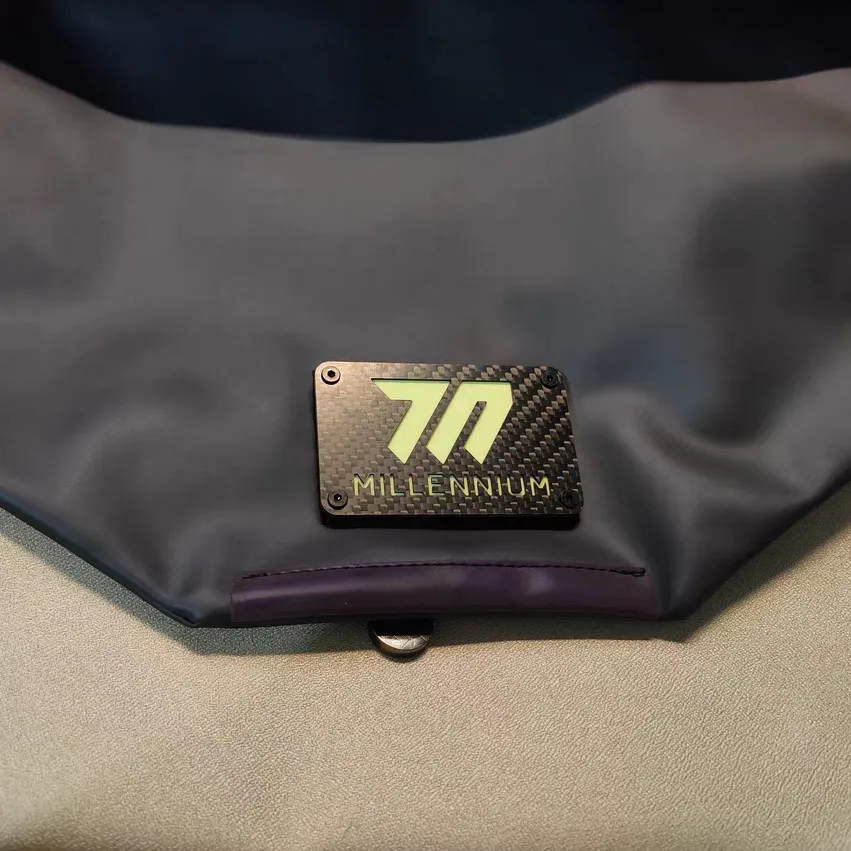 Azur Archives parches 3D brazaletes luminosos de fibra de carbono Millennium GEHENNA HYAKKIYAKO insignias tácticas caladas accesorios DIY - imagen 5