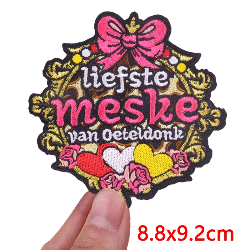 Parches bordados con emblema de Oeteldonk de Países Bajos, parches para planchar para ropa, insignias de parche de Carnaval de Países Bajos DIY, novedad de 2026 - imagen 5