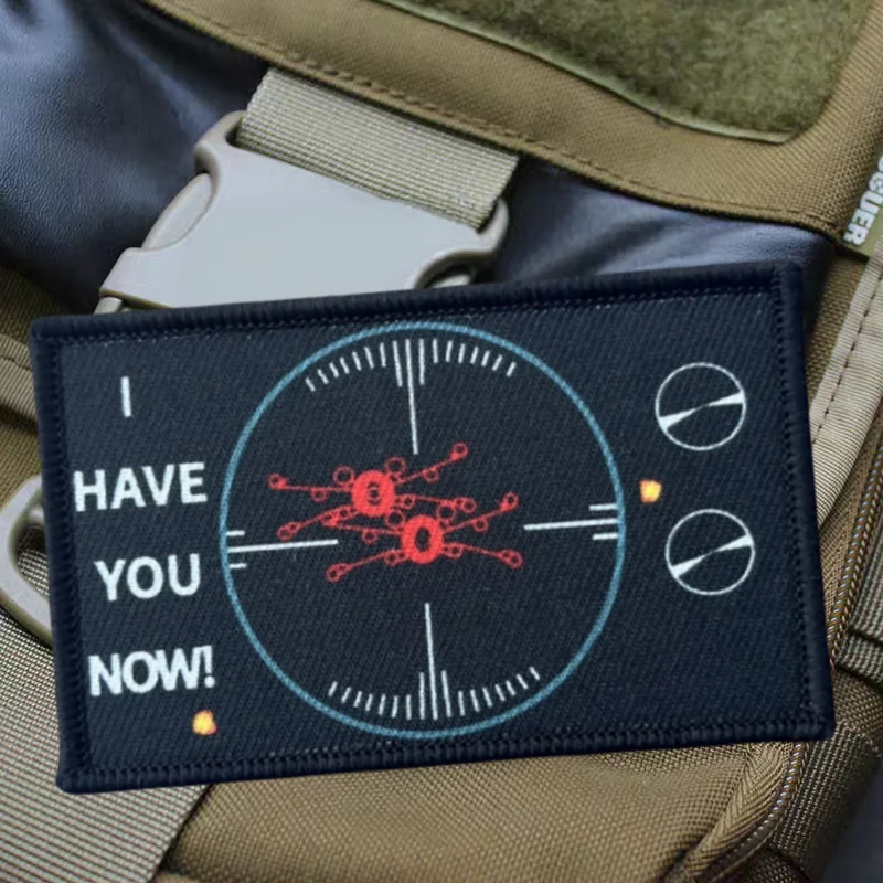 ¡TES HAVE AHORA! Parche de impresión para chaleco táctico, insignia de moral con gancho y bucle, pegatinas decorativas para mochila, parches para brazalete para ropa - imagen 5