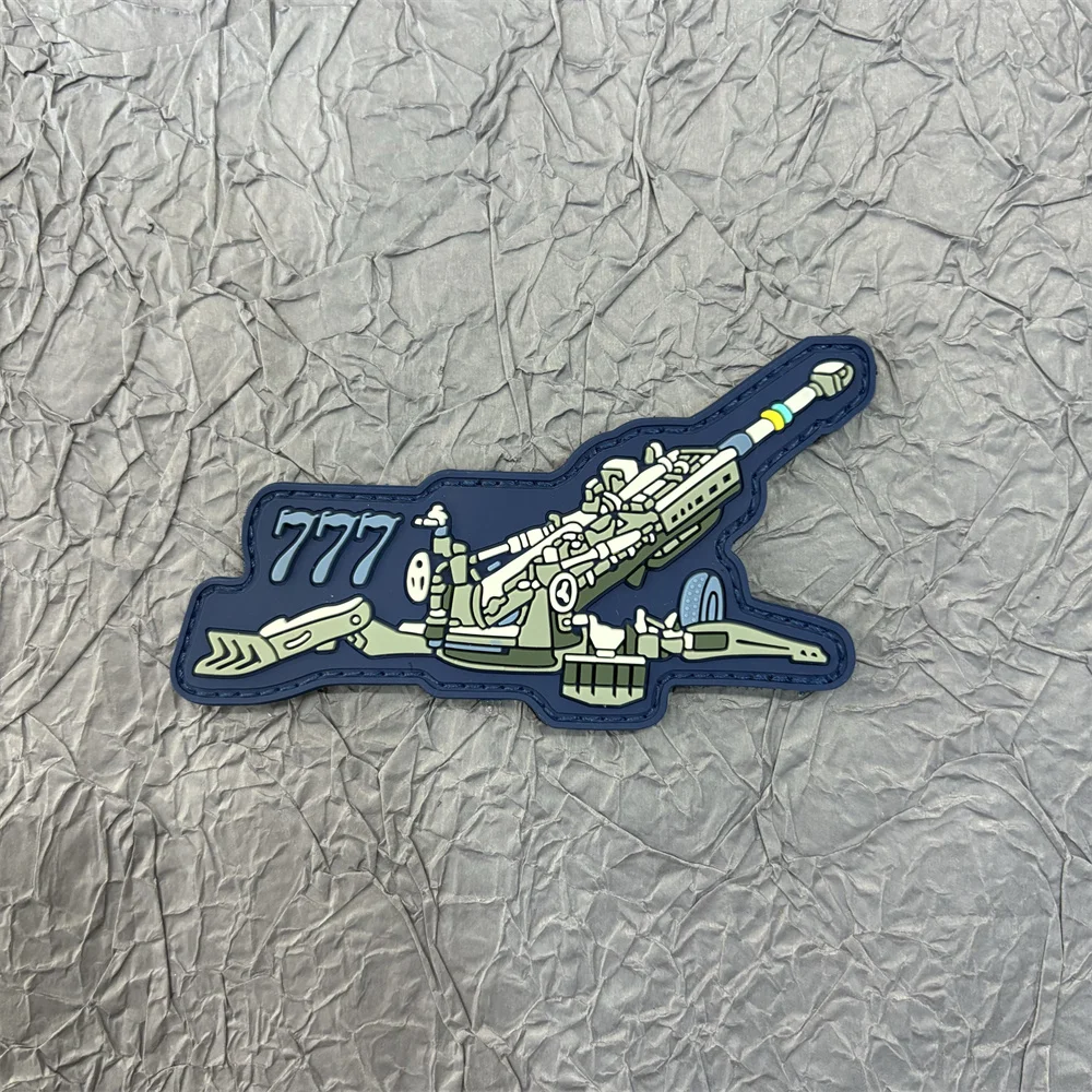 Parche de ropa de Accesorio militar, insignias de moral de PVC 3D, equipo táctico de pistola, parches de gancho y bucle, mochila Wappen - imagen 5