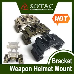 SOTAC-Soporte de montaje para casco de puente Binocular de aluminio, accesorios de caza para visión nocturna L4 G24 nvg