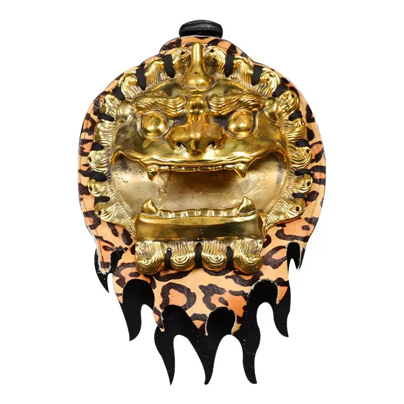 Armadura china, accesorios de armadura, accesorios de armadura para golosear el vientre y los hombros, armadura de cabeza de tigre y cabeza de dragón - imagen 5