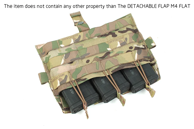 Porta cargadores MOLLE desmontable CP style para M4 Airsoft - imagen 5